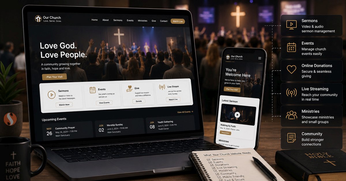 WordPress Website for Churches