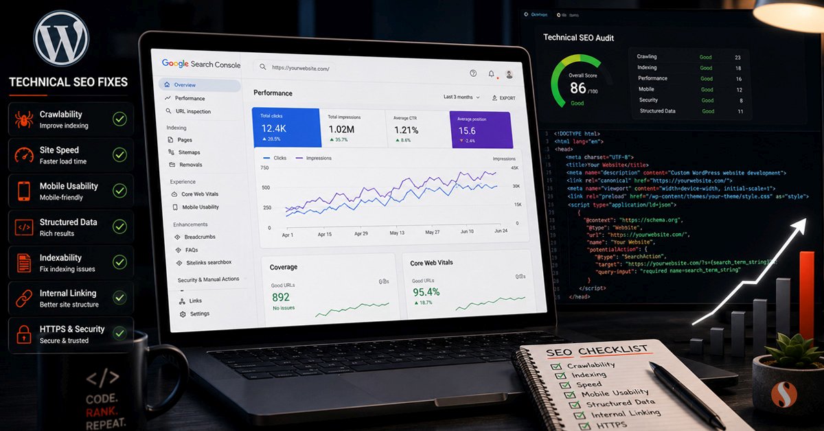 WordPress technical SEO fixes that improve rankings WordPress technical SEO fixes that improve rankings