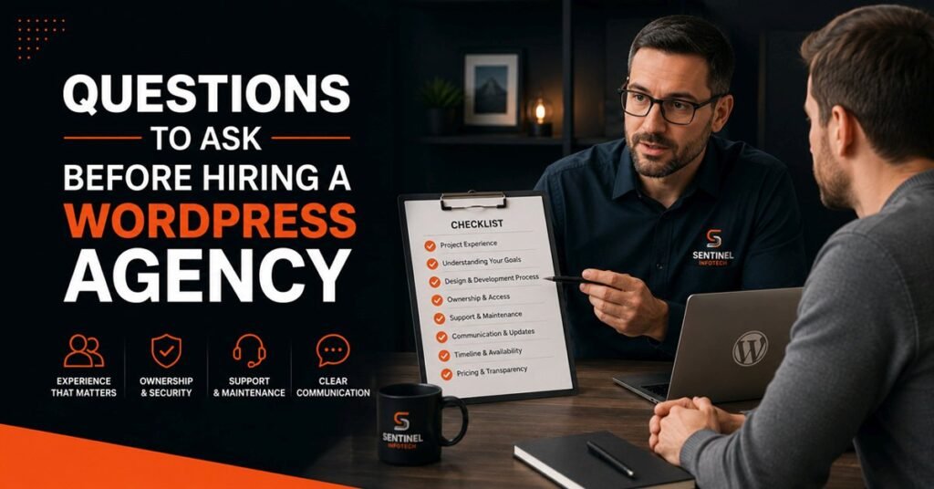Questions to ask before hiring a WordPress development agency
