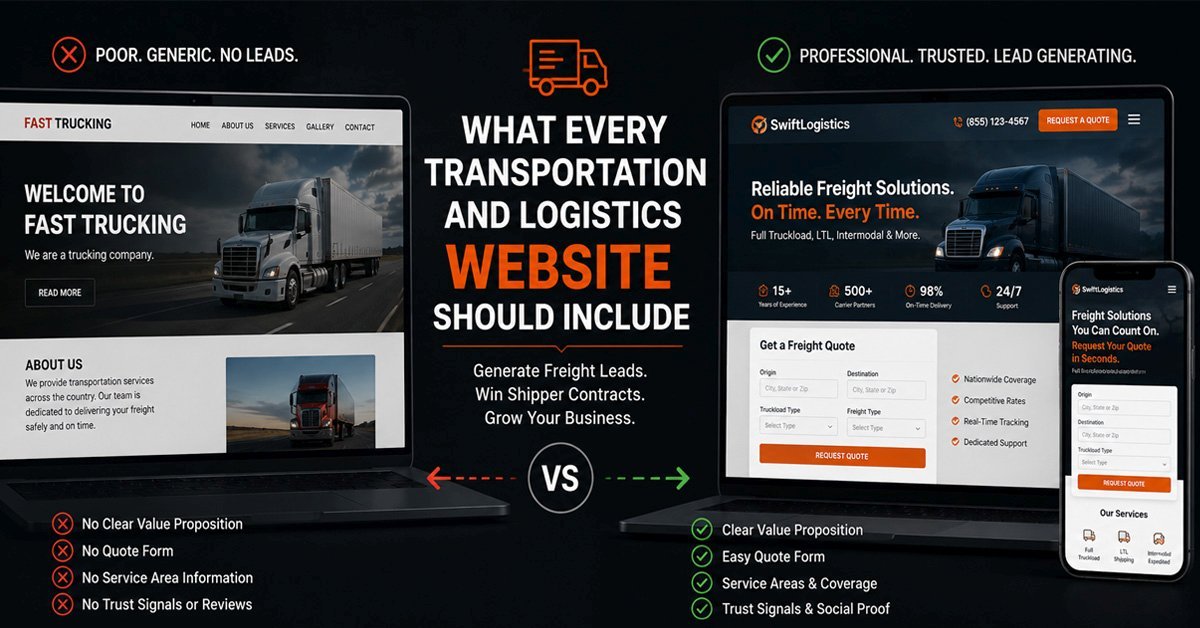 what-every-transportation-logistics-website-should-include-featured What every transportation and logistics website should include to win more business
