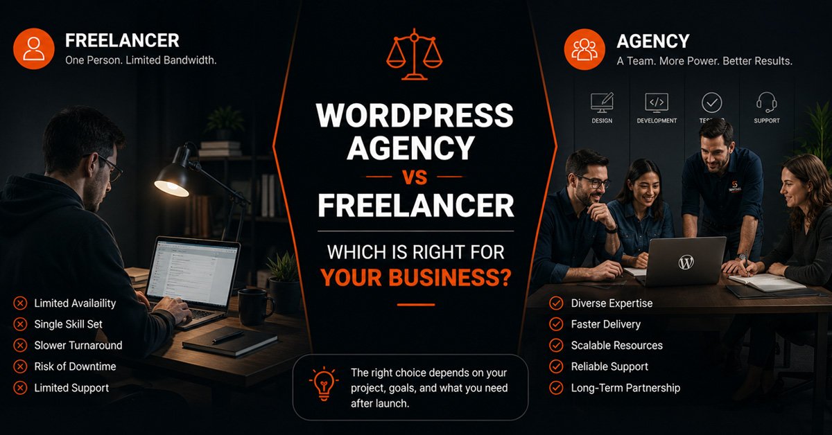 WordPress agency vs freelancer which is right for your business